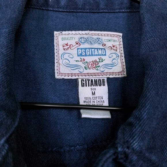 Gitano Dark Denim Vest - Picture 4 of 6